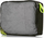 Organizer udhëtimi Lowe Alpine Packing Cube, rrjetë përpara, mbyllje me zinxhir, i zi