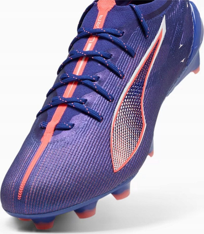 Këpucë futbolli Puma Ultra Ultimate, tokë e fortë, për të rritur, vjollcë