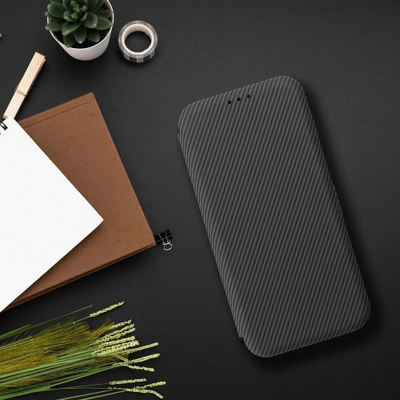 Футрола фолио со страничен магнет за Samsung A26 5G, црна