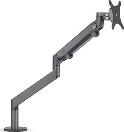 Krah montimi për monitor HAGOR HA, një krah me gaz lift, 15-32", alumini, gri e errët