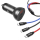 Karikues makine Baseus Three Primary Colors TZCCBX-0G, 2x USB-A 4.8A 24W, me kabllo 3 në 1, i zi