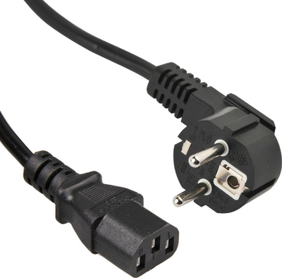 Kabllo rryme PremiumCord, 230V, 3m, e zezë
