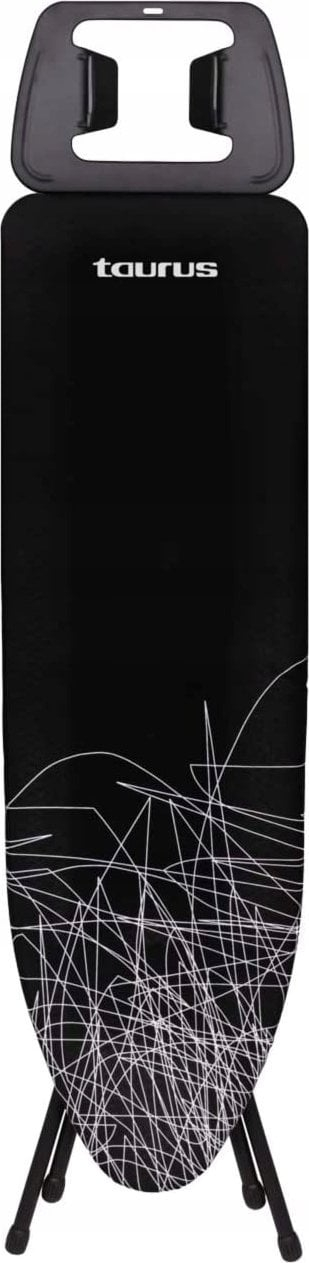 Dërrasë hekurosje Taurus Argenta Black, 110 x 32 cm, lartësi e rregullueshme, e zezë