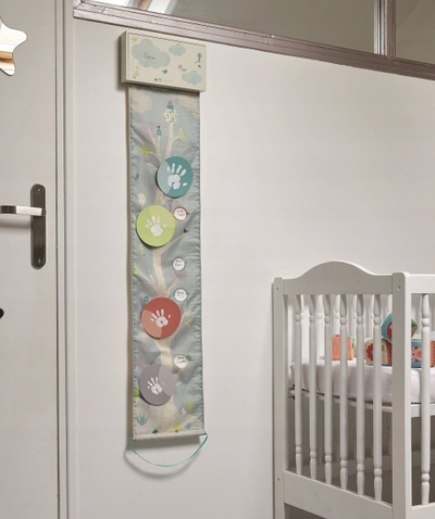 Tabelë matëse Baby Art One to Tree, për kalamaj, blu jeshile e kuqe