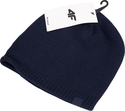 Kapelë dimri 4F M304, akrilik, për burra, navy