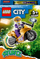 Lojëra ndërtimi LEGO City Stunt Show Motorbike with Camera 60309, motor stunt me flywheel, 5+