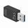 Përshtatës Wi‑Fi Gembird WNP-UA1300-03, USB 3.0, AC1300, i zi