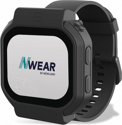 Orë industriale inteligjente Newland WD5, AMOLED 2.06\", Android 13, IP67, e zezë