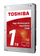 Disk Toshiba P300, 3.5\", 1TB, SATA III, ngjyrë argjendi