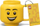 Filxhan qeramike LEGO Happy Boy, i madh, i verdhë