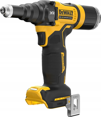 Pistoletë me riveta DeWalt DCF403E1GT QW, 18V Powerstack, 2.4 4.8mm, e verdhë