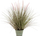 Bimë artificiale VidaXL Pennisetum Grass, 58 cm, vazo zinku, jeshile