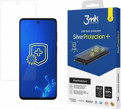 Folie mbrojtëse 3MK Silver Protect Plus për Motorola Moto G52, film antimikrobial, vendosje me ujë, transparente