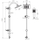 Set dushi Ferro Squerto NP22, krom