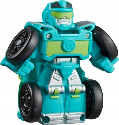 Lodër që transformohet Hasbro Transformers Hoist F4692, mini figurë 2 në 1, 26 cm, ngjyrë turkeze