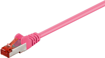Kabllo interneti Microconnect SSTP6005PI, Cat6 S/FTP, 0.5m, rozë