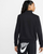 Bluza Nike Sportswear Club Fleece për goca, quarter zip, madhësia XS, e zezë