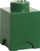 Kuti LEGO për ruajtje (RC40011734), 12.5 x 12.5 x 18 cm, e gjelbër