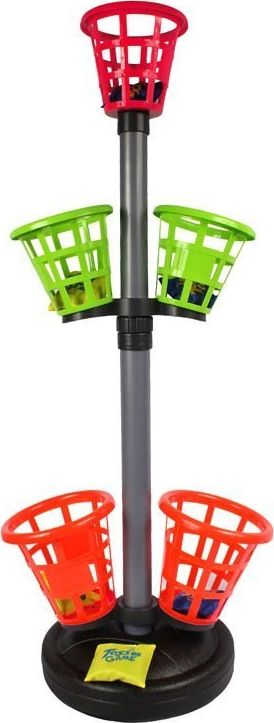 Loja me hedhje qese Jokomisiada Toss Game, plastik, shporta shumëngjyrëshe