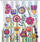 Perde dushi WENKO Rollin'Art Full Bloom, 180x200cm, poliester, shumëngjyrëshe