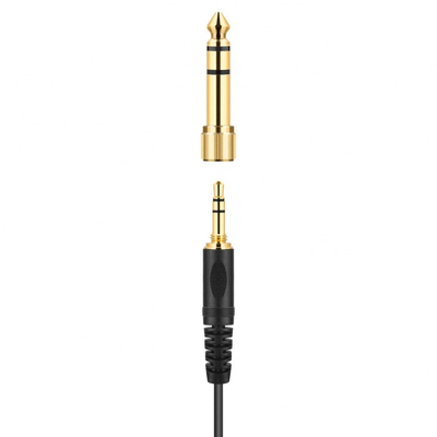 Kufje Sennheiser HD 25 Plus, on ear, me kabllo 3.5mm, të zeza