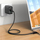 Kabllo karikimi Acefast C6-03 USB C në USB C, 2 m, 100W, e zezë