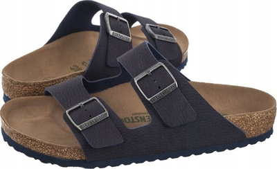 Sandale Birkenstock Arizona M 1023116, Birko Flor, shollë tape ergonomike, navy