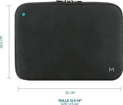 Çantë laptopi Mobilis 003065, 14", sleeve, e zezë