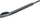 Daltë SDS AWTools AW43031, 22×300 mm, për gdhendje kanalesh, metalike