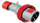 Prizë industriale Palazzoli Multimax PLUG 32A 5P, 415V, IP67, gri e kuqe