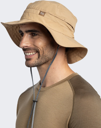 Kapelë Buff Explore Booney 1353623462000, najlon i lehtë, unisex, bezhë