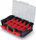 Kuti modulare transporti Modular Solution 517x331x134, me ndarje, plastike, e zezë