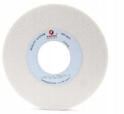 Брусно тркало ANDRE 46K, 250x25x76mm, бел корунд, бело