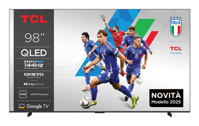 TV TCL 98P89K P Series, 98", QLED 4K, 144Hz, i zi