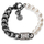 Byzylyk për femra Liu Jo Fashion LJ1994, 17 cm, i bardhë/i zi