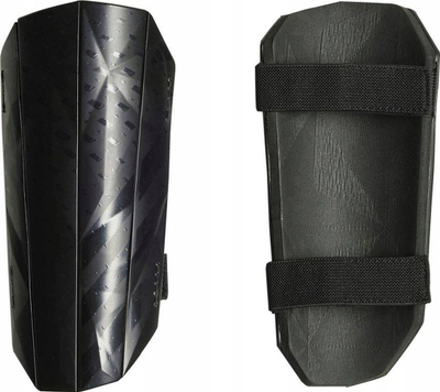 Mbrojtëse kërciri adidas Predator SG Training HY4078, me rripa elastikë, plastike e fortë, ngjyrë e zezë