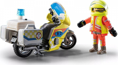 Set lojrash Playmobil City Life 71205, motor emergjence me drita, 20 pjesë, shumëngjyrësh