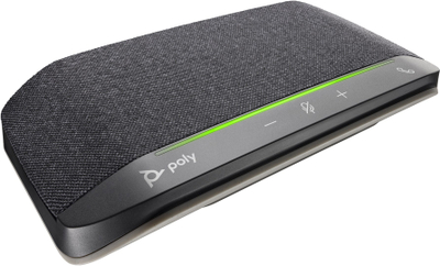 Speakerphone HP Poly Sync 10, USB, me kabllo USB A në USB C, i zi