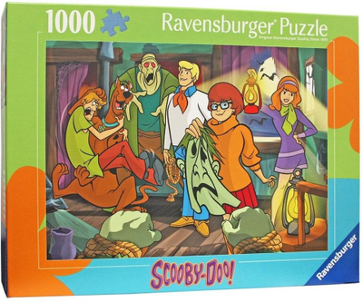Puzzle Ravensburger Warner Bros Scooby Doo Unmasking, 1000 copa, 70 x 50 cm, shumëngjyrësh
