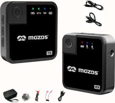 Sistem audio pa tela Mozos MX1-SINGLE, 2.4 GHz, Jack 3.5 mm, i zi