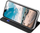 Kалeфoнcкa футрoлa Dux Ducis Skin Pro зa iPhone 16e, eкoлoшкa кoжa, co држaч, црнa