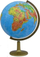 Glob dekorativ Zachem Physical Globe, 42 cm, bazë plastike, hark alumini