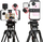 Rig video për telefon Ulanzi U-Rig Pro, me dy doreza, me pika montimi për aksesorë, i zi