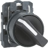 Buton rrotullues Schneider Electric Harmony XB5AD21, 2 pozicione, 22mm, i zi