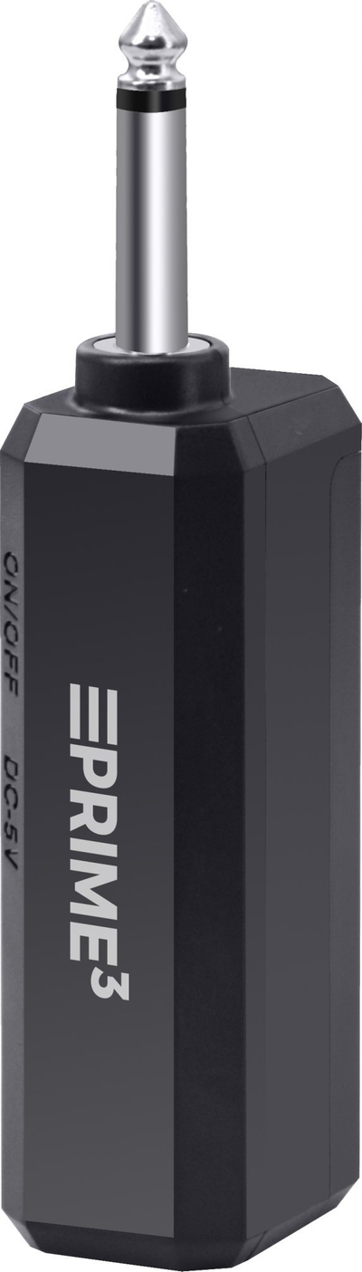 Mikrofon wireless Prime3 AWM11BT, 2.4GHz, bateri 12 orë, gri me të zezë