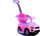 Makine ride on Leantoys 614W, me doreze shtytese, per femije, roze