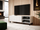 Kredencë TV Cama Meble Pafos, 150x42x52cm, MDF, e bardhë mat