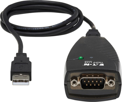 Adapter USB në serial Tripp Lite USA-19HS, High-Speed, 230 Kbps, i bardhë