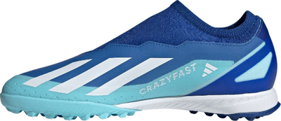 Këpucë futbolli Adidas X Crazyfast.3 LL TF M ID9347, pa lidhëse, për bar sintetik, blu