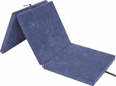 Dyshek palosës HobbyGarden, 180x65x6 cm, për miq, blu